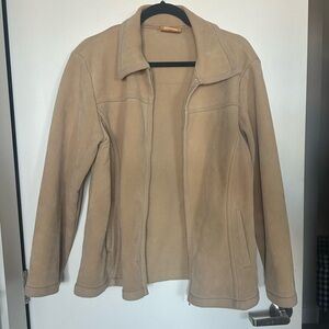 Vittorio Romani Faux Suede Jacket – Size M